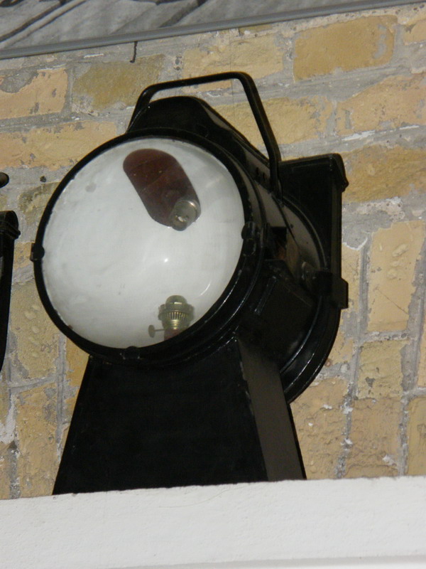 Rušňová lampa syst. Černý