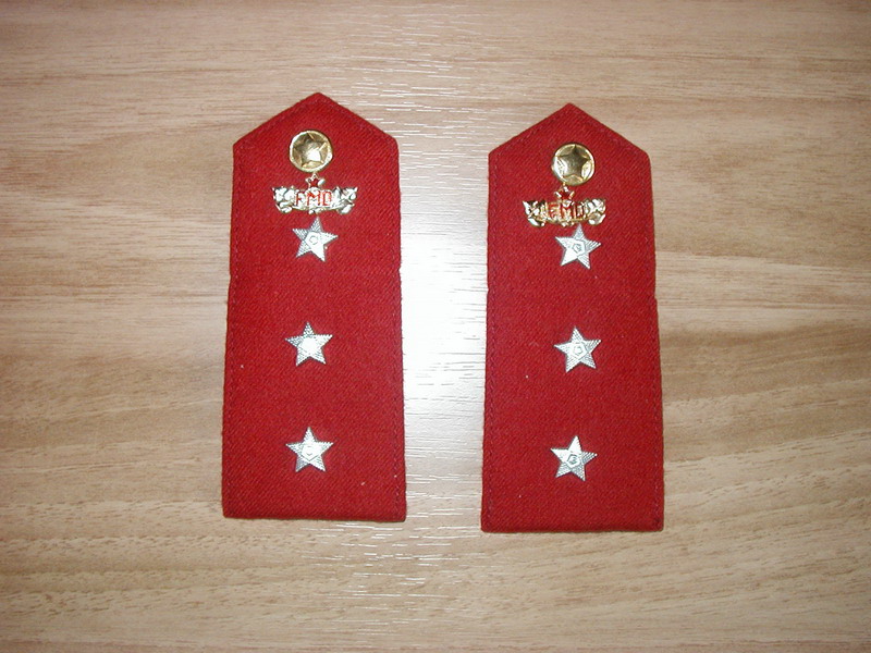 Náplecníky rovnošaty SOOŽ vz. 1975