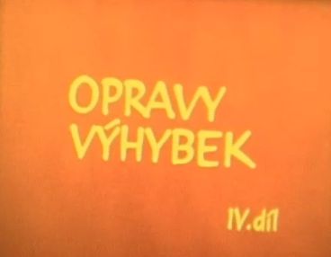 Opravy výhybek IV. díl