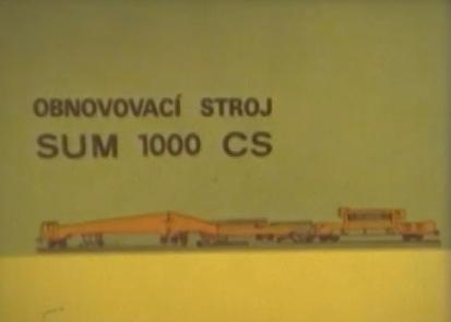 Obnovovací stroj SUM 1000 CS