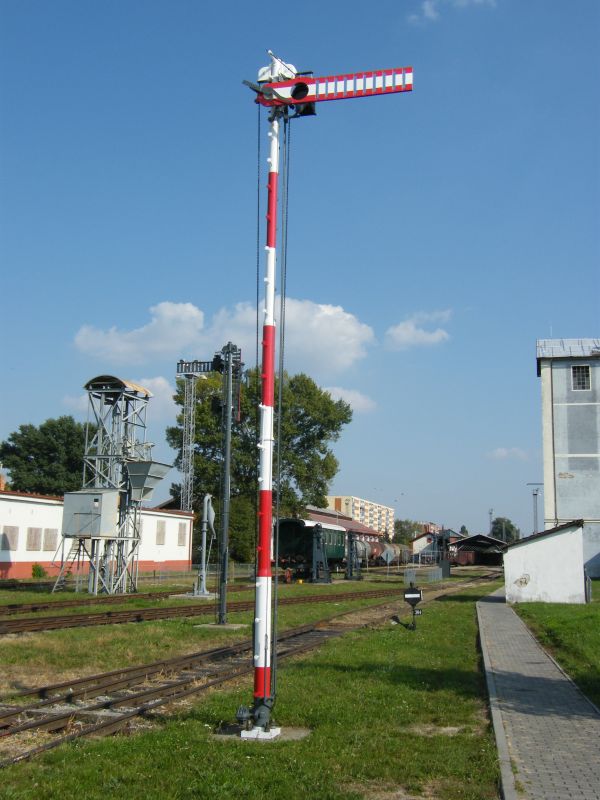 Návestidlo mechanické jednoramenné