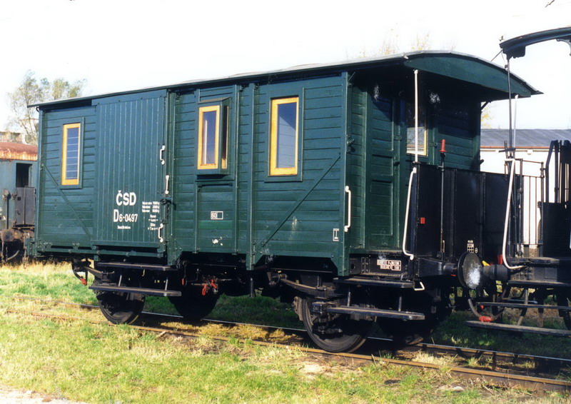 D ČSD, r. v. 1921 (6-0497), pre nákl. vlaky