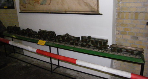 Model pancierového vlaku