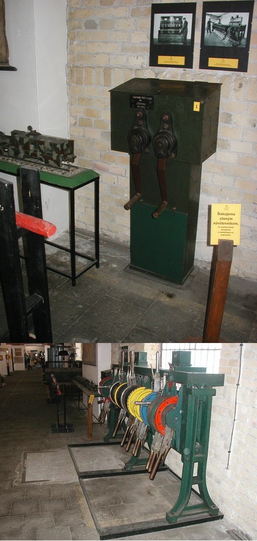 Prístroj riadiaci a stavadlový staničného mechanického zabezpečovacieho zariadenia AD 34