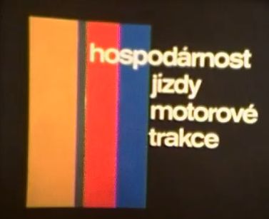 Hospodárnost jízdy motorové trakce