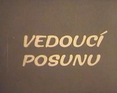 Vedoucí posunu