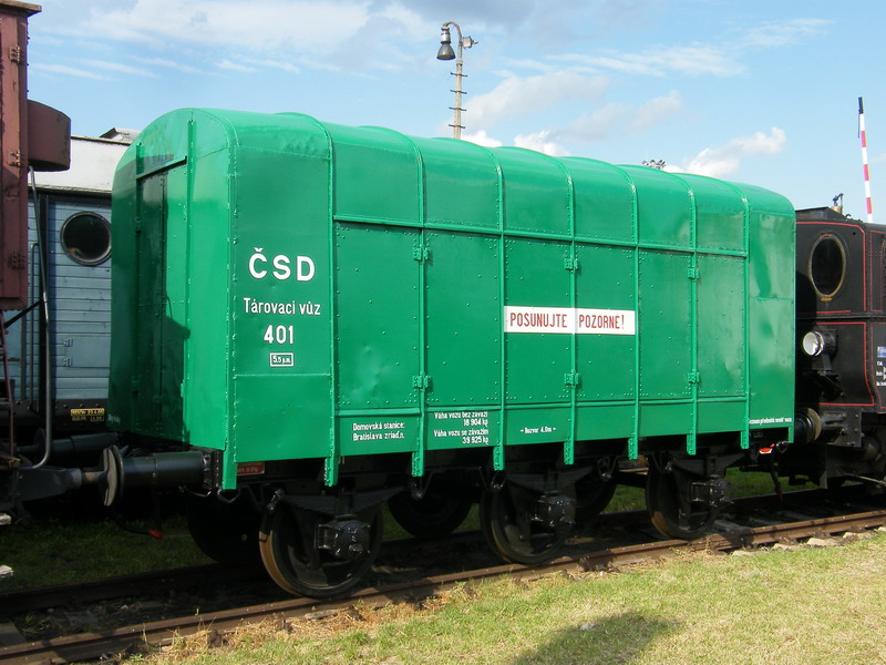 Vozeň tárovací č. 401